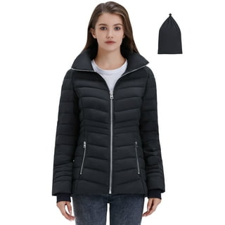 Time and Tru Women's Packable Puffer Jacket with Hood - Walmart.com