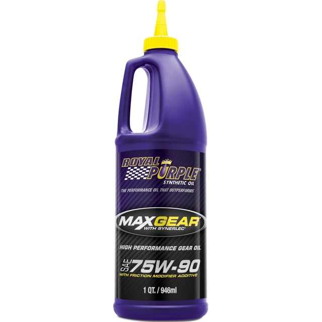 Royal Purple Synthetic Max Gear 75W-90 Gear Oil, 1 Quart - Walmart ...
