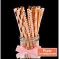 thumbnail image 1 of ROYAL ROSE GOLD Paper Straws*, 1 of 1