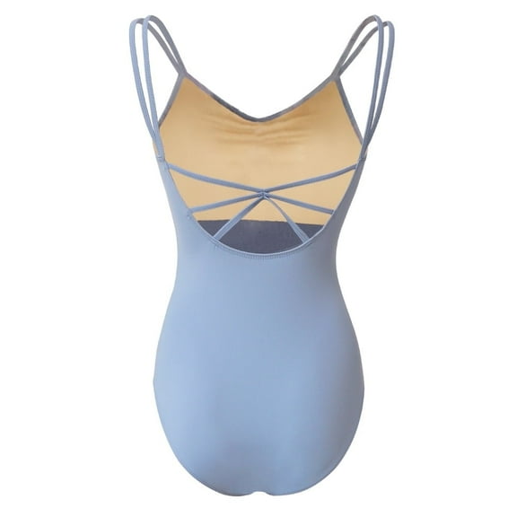 ROYAL SMEELA Women’s Camisole with Adjustable Straps Ballet Costumes for Women Backless Dance Leotards Stretchy Bodysuit