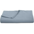 thumbnail image 1 of ROYALE LINENS 300 Thread Count 100% Long Staple Combed Cotton Flat Sheet-Super Soft - Top Sheet - Queen Flat Sheet Sold Separately - Breathable Cool & Crisp Percale Flat Sheet Only (Queen, Cool Blue), 1 of 10