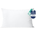 thumbnail image 1 of ROYALE LINENS 14 x 20 Pillow Insert - Down Alternative Throw Pillows Insert - Rectangle Pillow Pack of 1 White - Bed & Couch Pillows - Inner Cushion for Bed, Cushion for Living Room - Shams Stuffer, 1 of 10