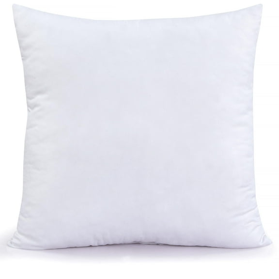 ROYALE LINENS Throw Pillow Insert - Square Pillow - Bed & Couch Pillow - Sofa Pillow Insert - Decorative Pillow Insert - Inner Cushion - Pillow & Shams Stuffer White 1 Pack 22 x 22 Inch Pillow Insert