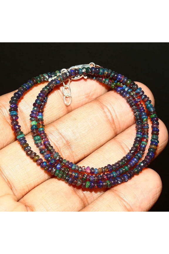 AAA Flashy Opal Beads Natural Opal Ethiopian Opal Beads Welo Fire Opal Beads