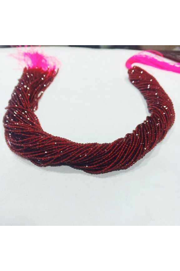 AAA Quality Red Ruby Rondelle Beads Red Spinel Beads Faceted Beads 18 in Stand