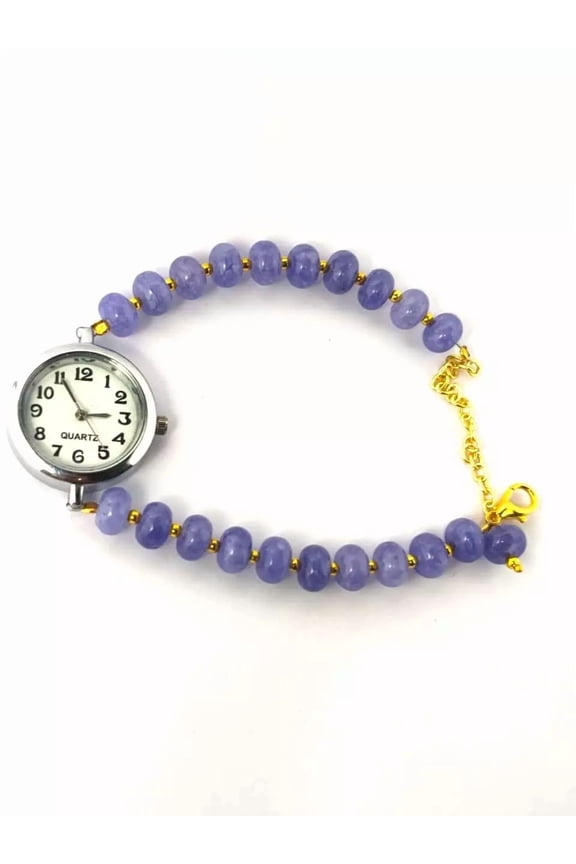 Ladies Wrist Watch . Dainty Watch . Minimalist Women's Watch Natural Jade Watch