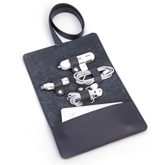 ROYCE Leather Cord Organizer