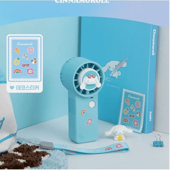ROYCHE Sanrio Characters Handy Fan - CINNAMONROLL