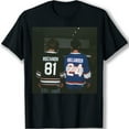 thumbnail image 1 of ROZANOV 81 HOLLANDER 24 Vintage Graphic T-Shirt with Hockey Jersey Design, 1 of 5