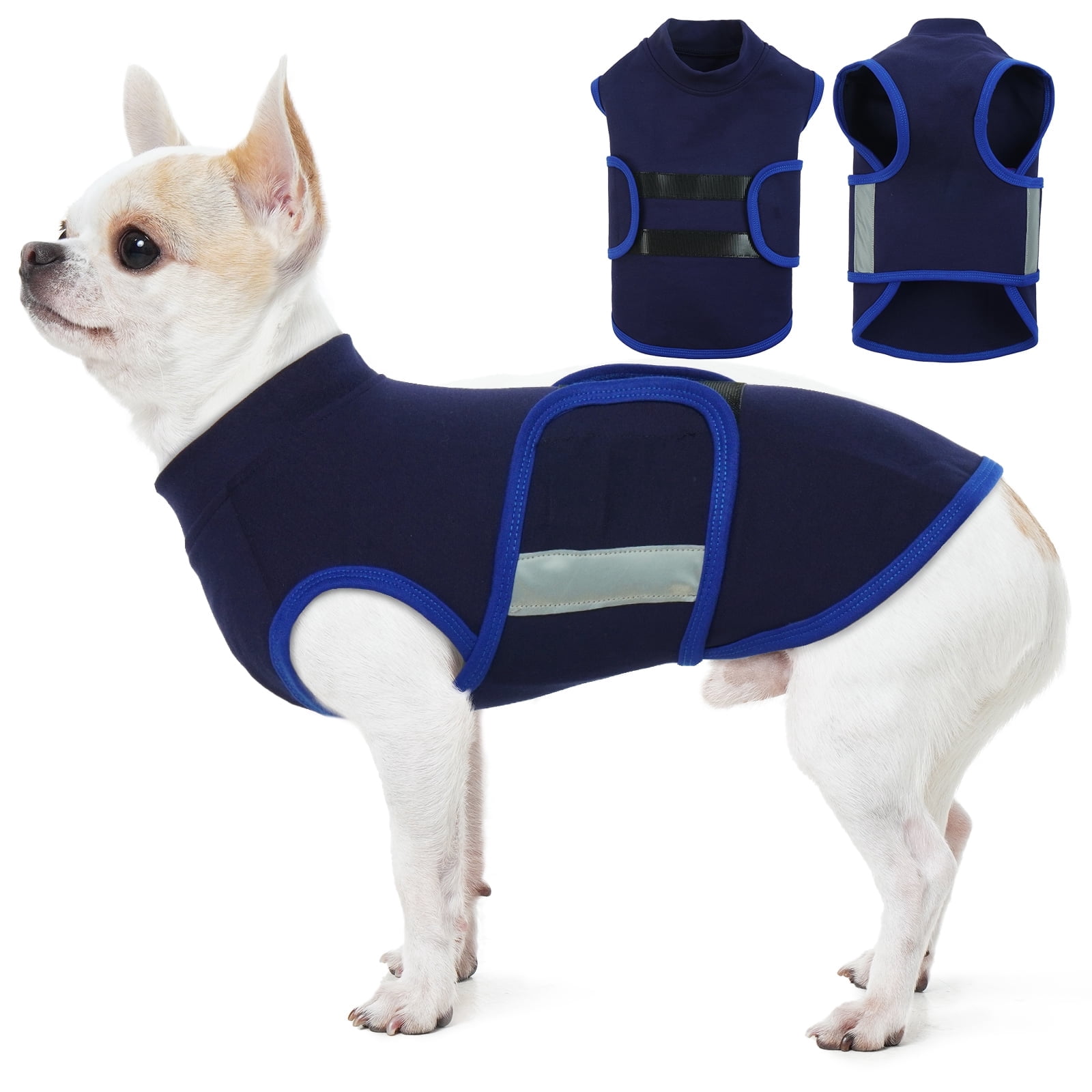 ROZKITCH Dog Anxiety Vest, Soft Breathable Fabric, Reflective ...