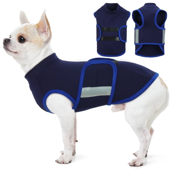 ROZKITCH Dog Anxiety Vest Comfort Soft Dog Anxiety Calming Vest Coat for Small Medium Large Dogs Adjustable Dog Anxiety Relief Shirt Wrap for Thunderstorms Fireworks Vet Visits Separation