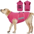 thumbnail image 1 of ROZKITCH Dog Anxiety Vest Comfort Soft Dog Anxiety Calming Vest Coat for Small Medium Large Dogs Adjustable Dog Anxiety Relief Shirt Wrap for Thunderstorms Fireworks Vet Visits Separation(Rosere), 1 of 6