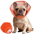 thumbnail image 1 of ROZKITCH Dog Cone Collar Stop Licking,Adjustable Elizabethan Cone for Dog After Surgery,Anti-Licking Pet Recovery Collar for Medium Dogs,Orange,M, 1 of 8