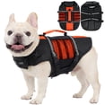 thumbnail image 1 of ROZKITCH Dog Life Vest for Swimming Boating with Rescue Handle and Superior Buoyancy,High-Visibility Swimming Vest for Small Dogs,Orange,S, 1 of 8