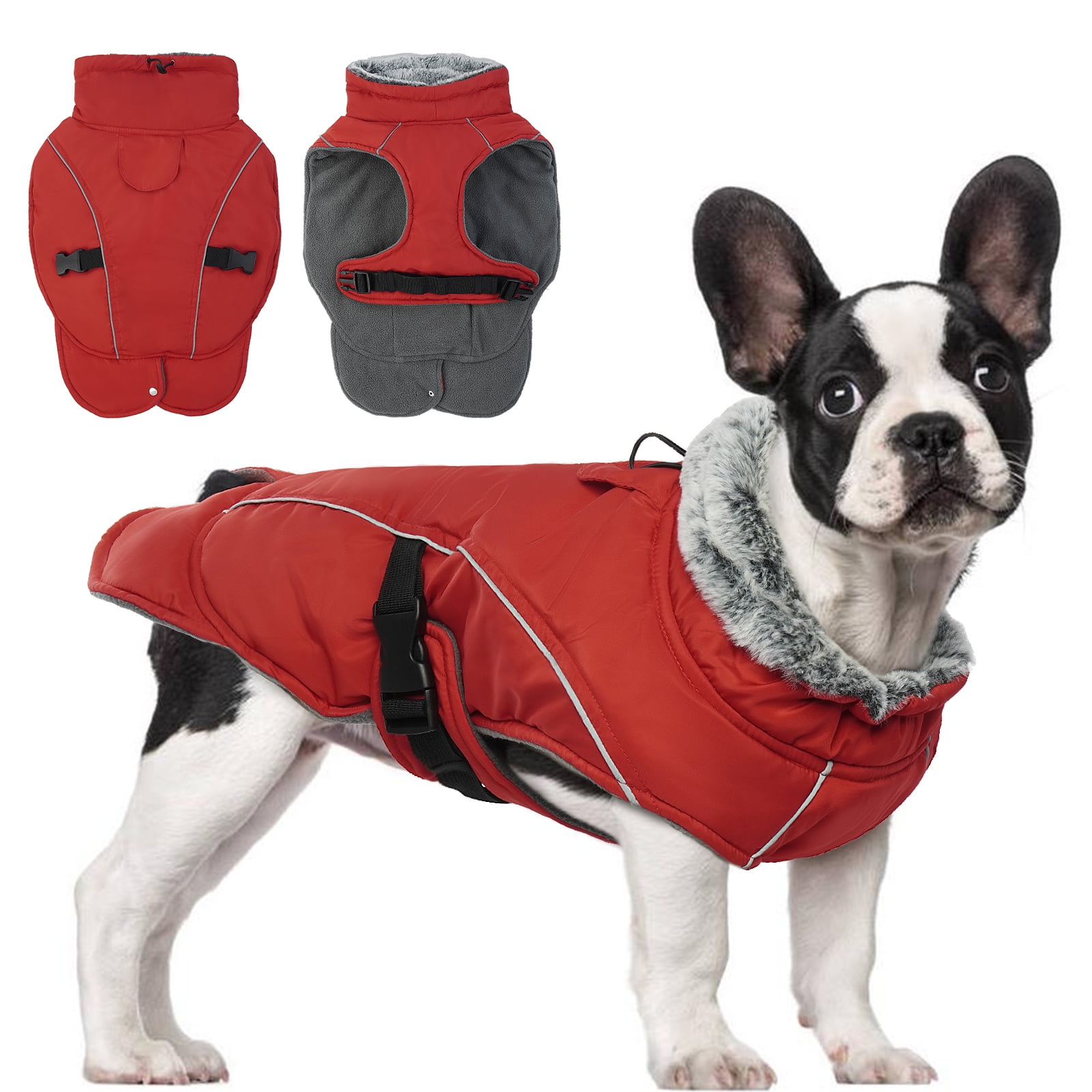 ROZKITCH Lightweight Winter Dog Coat Warm Dog Vest Jacket Water