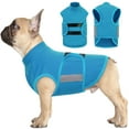 thumbnail image 1 of ROZKITCH Soft Dog Anxiety Vest Comfort Dog Calming Vest Adjustable Dog Anxiety Relief Shirt for Thunderstorms Fireworks Vet Visits Separation(Blue), 1 of 9
