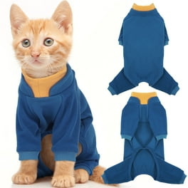 ROZKITCH Cat Recovery Suit, Elastic Cat Onesie after Surgery, Rear