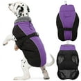 ROZKITCH Waterproof Dog Winter Coat Warm Dog Winter Jacket Thick Fleece Vest Dog Winter Clothes