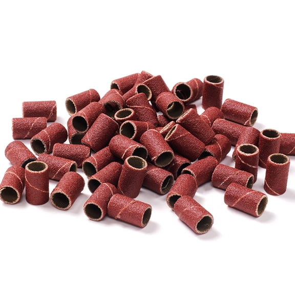 ROZYARD 100Pcs 80/120/150/180/240Grit Electric File Nail Sanders Professional Drill Bits