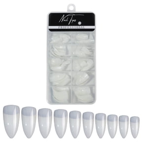 ROZYARD 100Pcs Nail Tips Curved Extension Full Cover 3D Eagle Claw Nails Hawk Fake Tips