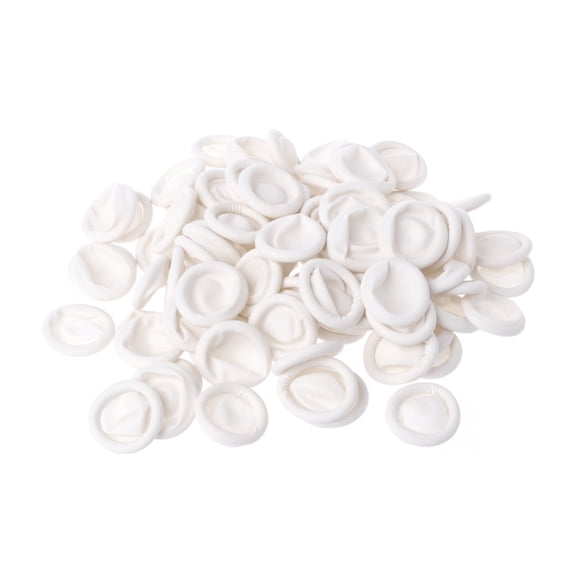 ROZYARD 100Pieces Disposable Latex Finger Covers Finger Cots For Fine Detailed Tasks