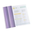 thumbnail image 1 of 10Pcs Report Cover with Sliding Bar, 60 Sheet Capacity Binder Paper Protector, 1 of 18