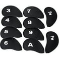 thumbnail image 1 of ROZYARD 10Pcs Golfs Club Head Cover Putter Protector Protective Golfs Iron Headcover, 1 of 13