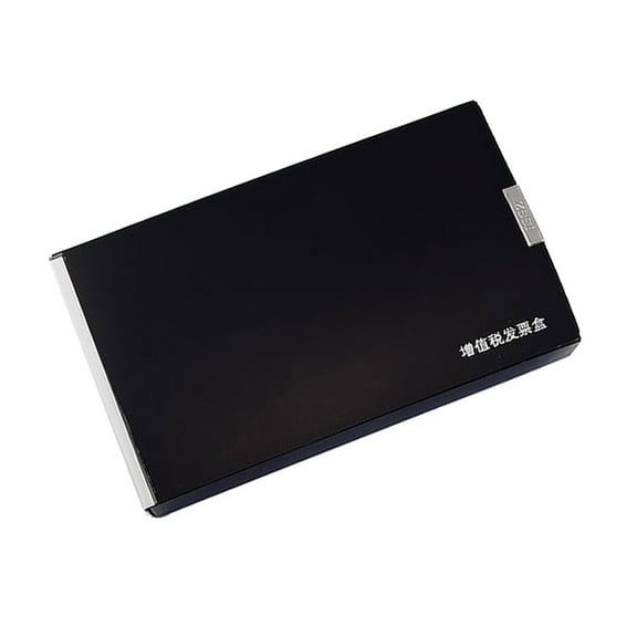 ROZYARD 10x6In Small File Folder Plastic Storage Box for Store Check Bill Receipt