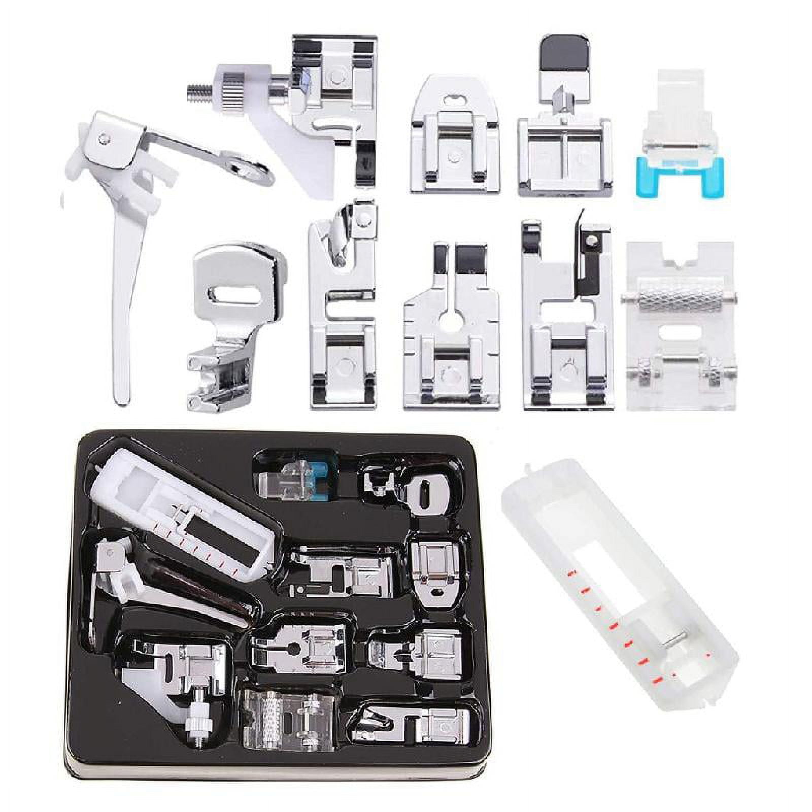 ROZYARD 11 Pcs/Set Sewing Machine Presser Foot Domestic Sewing Machine