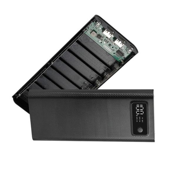 ROZYARD 18650 Battery Pack Case DIY Power Banks Plastic for Fast Charging Power Banks