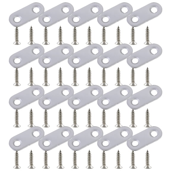 20pcs Flat Straight Brace for Easy Installation Designs in Wood Cabinets