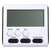 ROZYARD 24 Hours Kitchen Timer Digital Timer with Clock for Cooking Classroom Timer
