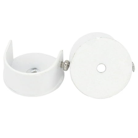 ROZYARD 2pcs Curtain Rod Brackets Wall Mount Curtain Rod Bracket Set for 28mm Rods