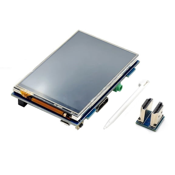 ROZYARD 3.5Inch LCD Display With Touch Functionality Perfect For RPi Computer And Electronic Projects Screen