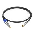 ROZYARD 3.5mm to 1/4 Headphone Adapter Cable 3.5mm 1/8inch Female TRS to 6.35mm