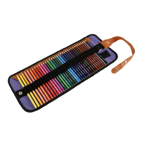 ROZYARD 36/48/50/72 Colors Water Soluble Color Lead Paint Brush Pencil Hand-painted Watercolor Drawing Sketching Kit School Office Supplies