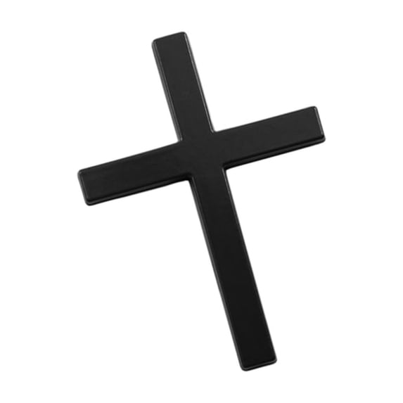 ROZYARD 3D Christ Crosses Badge Sticker Decal Adhesive Metal Crosses Decal Decoration Emblems Badges Sticker for Vehicle Truck