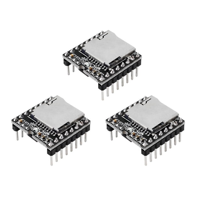 ROZYARD 3Pcs For DFPlayer Mini MP3 Player Module TF Card U Disk ...