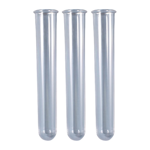 ROZYARD 3Pieces Clear Test Tube Vases For Plant Propagation Station Hydroponic Flowers