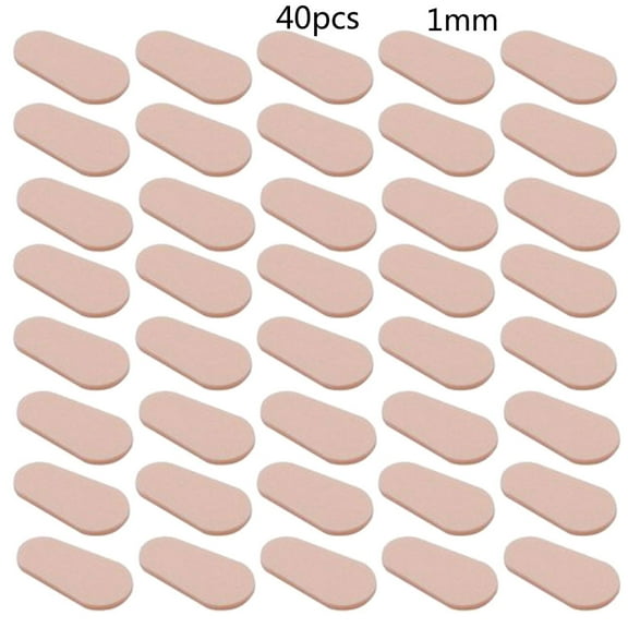 ROZYARD 40 Pieces Self Adhesive Anti-Slip Thin Nosepads Soft Foam Nose Pads for Eyeglasses, Sunglasses, Reading Glasses