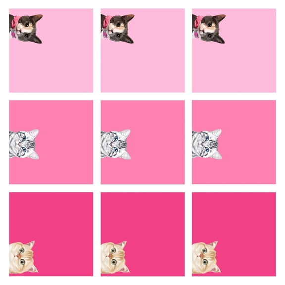 ROZYARD 450Sheets Colored Notes Paper Adheive Notes Repositionable Note Paper Memopad