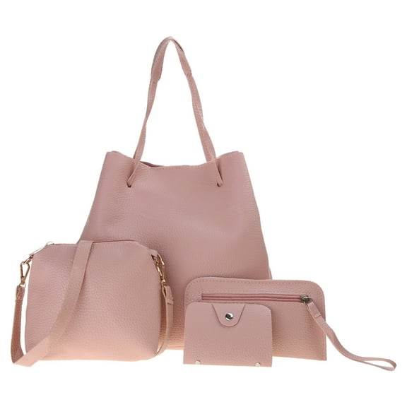 ROZYARD 4Pcs Women Bags Set Purse Shoulder Handbag Tote Messenger Satchel Bag Crossbody