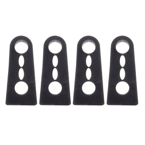 ROZYARD 4pcs Vehicle Door Noise Control Pads Auto Door Sound Insulation for Lada Xray