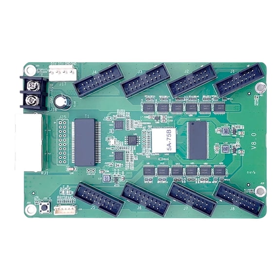 ROZYARD 5A75B Receiving Card Led Display Ensuring Vividly Color Clear Images Quality for Various Display High Refreshes Rate