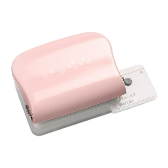 6 Hole Puncher, 5 Sheets Capacity Adjustable Handheld Hole Punches for Binding