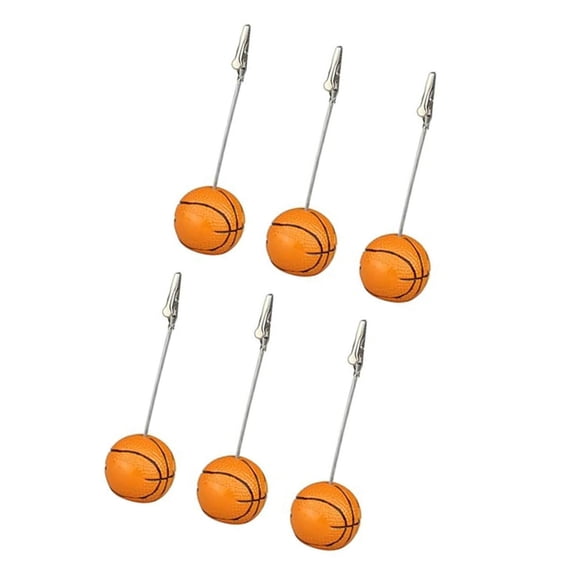 ROZYARD 6Pcs Resin Table Number Holders Stands for Wedding Name Cards Clip Holders