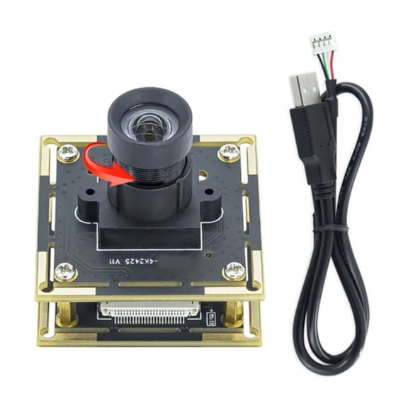 ROZYARD 8MP 4K Clear Webcam Module IMX2174 Sensoring 100° Wide Angled for Intelligent
