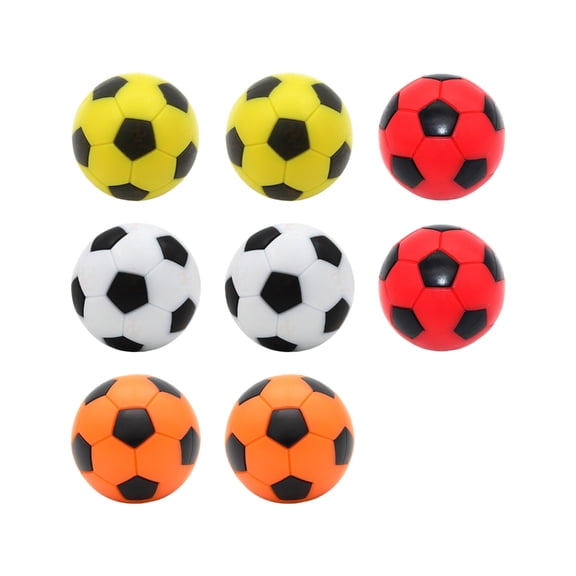 ROZYARD 8Pcs 36mm Table Football Soccer Balls Official Small Table Footballs Balls