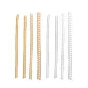 ROZYARD 8Pieces/Set Clear Invisible Ring Guard Spring Telephone Line Adjustment Ring Resizer Make Ring Smaller to Fit Fingers