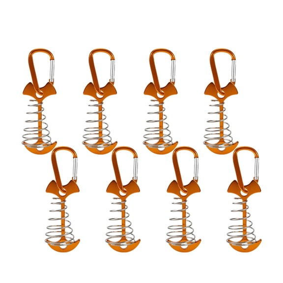 ROZYARD 8pack Durability Tent Sand Pegs Multipurpose Tent Anchors Heavy Type Stakes